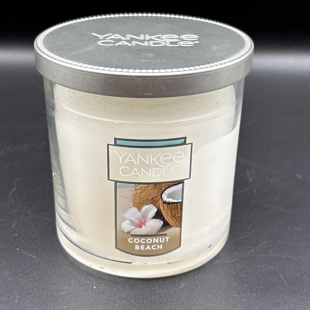 Yankee Candle Coconut Beach Jar Candle 7 Oz Single Wick